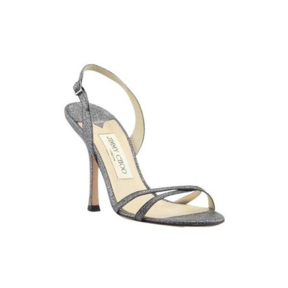 Jimmy Choo Glitter Karung Sandals